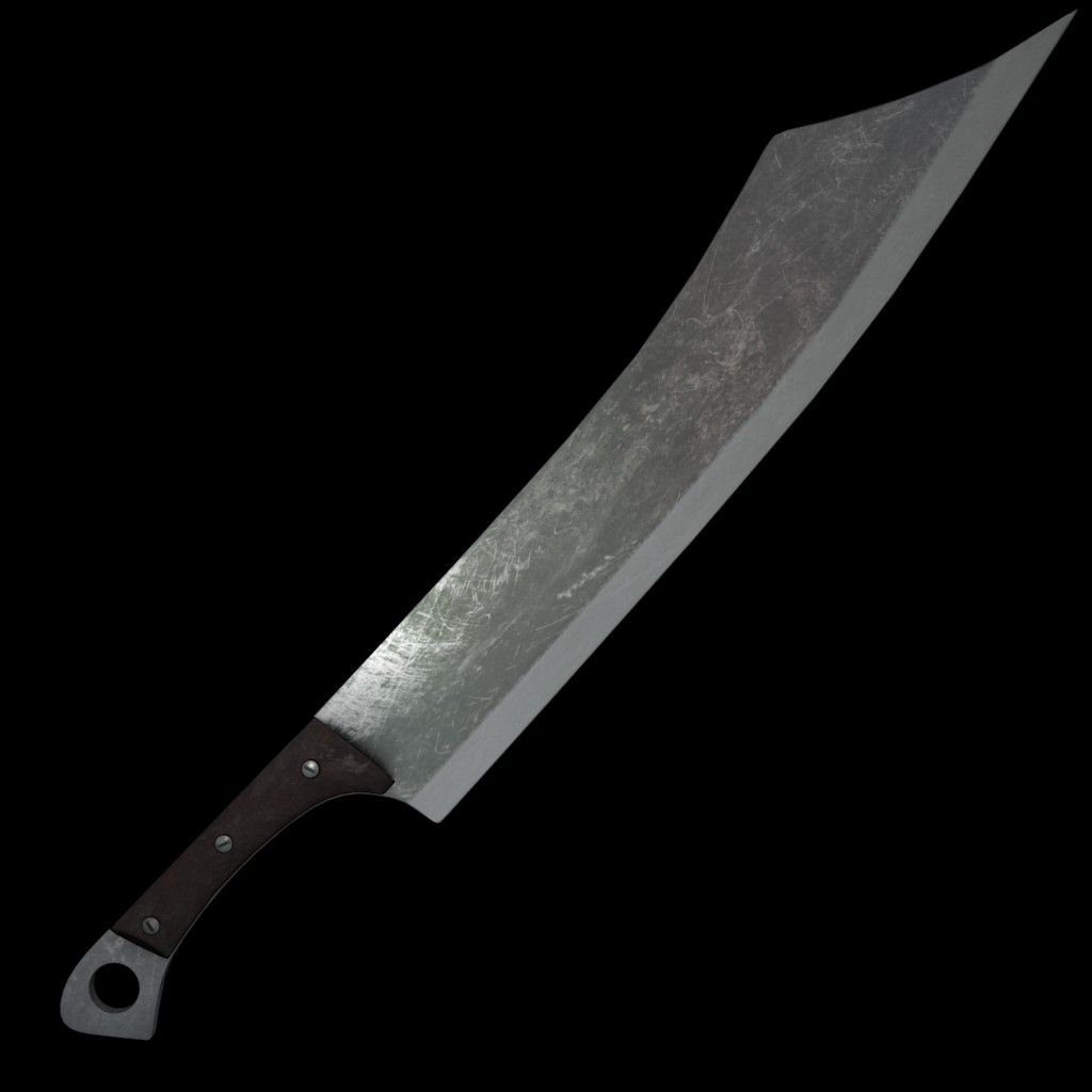 low poly cleaver preview image 1